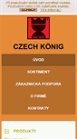 Mobile Screenshot of czech-konig.com